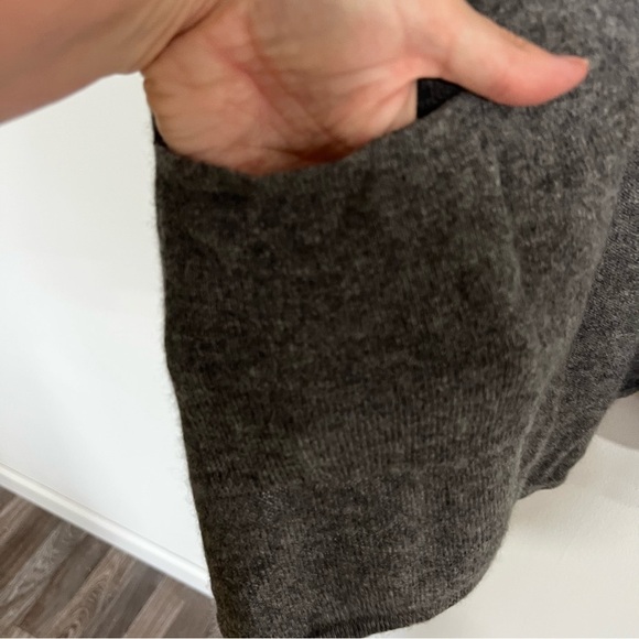 *NEW* Phenix Cashmere Jersey Cape Cardigan - Flawed - Picture 7 of 12